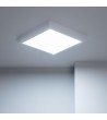 Plafonnier LED Métal Carré Design 24W Métal 300x300 mm White - 1136 - vue 9