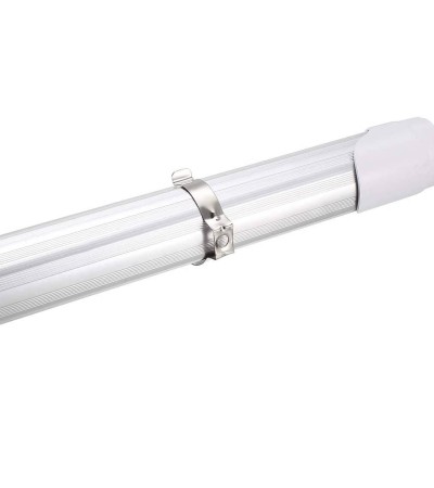 Clips de Fixation Aluminium pour Tube LED T8 (2 unités)