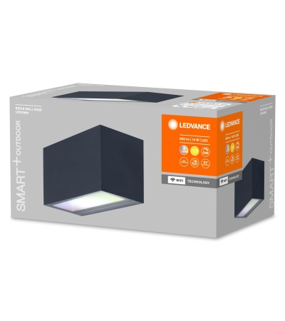 Plafonnier LED RGB 14W Smart+ WiFi Rectangulaire IP44 LEDVANCE 4058075564404 - 93001 - vue 4
