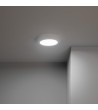 Plafonnier LED Rond 12W Métal Design White Ø180mm - 1131 - vue 9