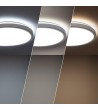 Plafonnier LED Rond 19W CCT Sélectionnable Faina Ø400 mm - 74279 - vue 8