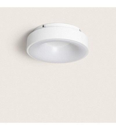 Plafonnier LED 20W Rond Aluminium Ø300 mm CCT sélectionnable Jacob - 105339 - vue 4
