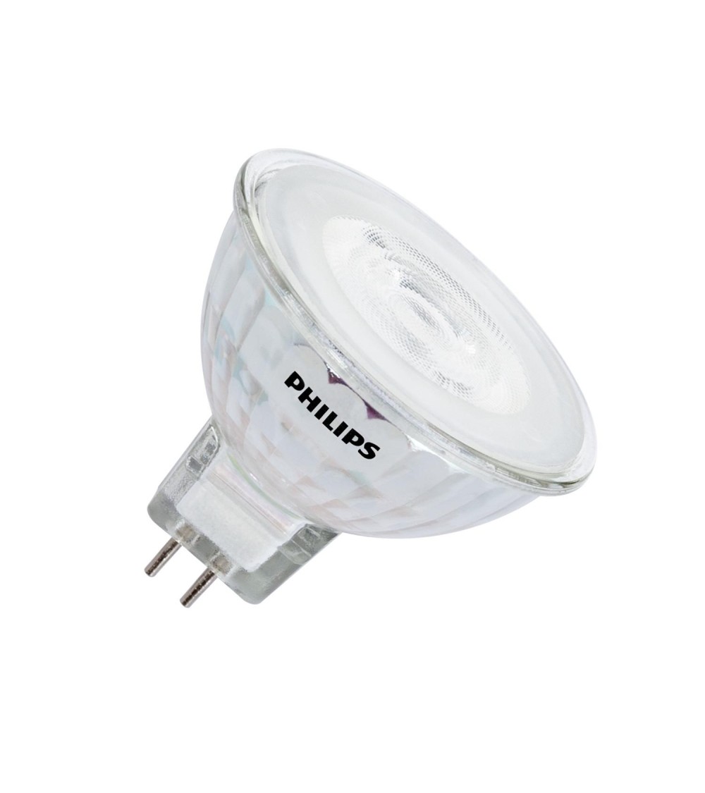Ampoule LED 12V Dimmable GU5.3 7W 660 lm MR16 PHILIPS SpotVLE 36º - 4602 - vue 1
