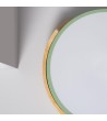 Plafonnier LED Rond Bois 18W CCT Sélectionnable Semi-Dari Ø320 mm - 71573 - vue 7