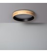 Plafonnier LED Rond Bois 20W CCT Sélectionnable Dari Ø470 mm - 71565 - vue 5