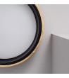 Plafonnier LED Rond Bois 30W CCT Sélectionnable Dari Ø570 mm - 71569 - vue 8