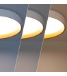 Plafonnier LED Rond Métal 30W CCT Sélectionnable Big Broadwey Ø550 mm - 92851 - vue 6