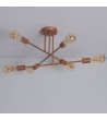 Plafonnier Métal Fimbo 6 Spots - 88050 - vue 3