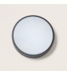 Plafonnier Rond Extérieur Aluminium Ø285 mm Kadam - 113570 - vue 3