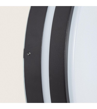 Plafonnier Rond Extérieur Aluminium Ø285 mm Kadam - 113570 - vue 5