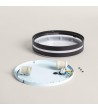 Plafonnier Rond Extérieur Aluminium Ø285 mm Kadam - 113570 - vue 6