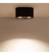 Plafonnier Space Double Noir avec Ampoule GU10 - 94260 - vue 9