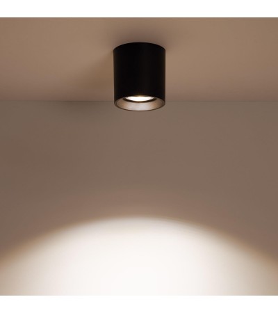 Plafonnier Space Noir avec Ampoule GU10 - 94230 - vue 9