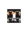 Plafonnier White Ambiance Buckram 3 Spots GU10 Hue - 85709 - vue 5