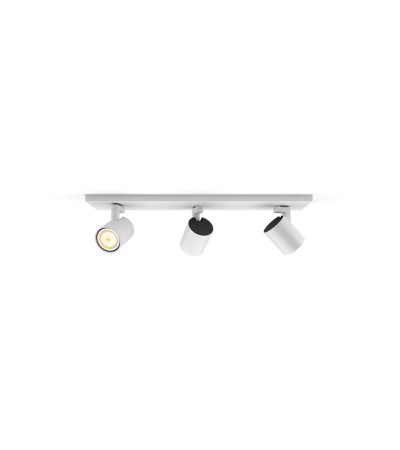 Plafonnier White Ambiance Runner 3 Spots GU10 Hue - 85692 - vue 4