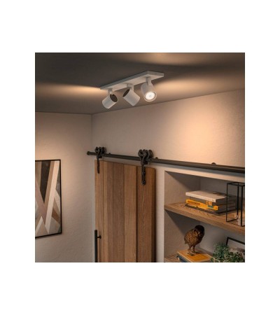 Plafonnier White Ambiance Runner 3 Spots GU10 Hue - 85692 - vue 5