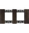 Platine de Finition 2 x 2 Modules Bois BTicino Living Now KA4802M2L_ - 82944 - vue 2