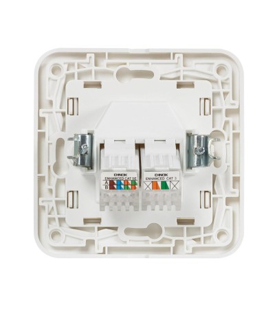 Prise RJ45 Internet+ RJ11 Téléphone Classic - 67954 - vue 5