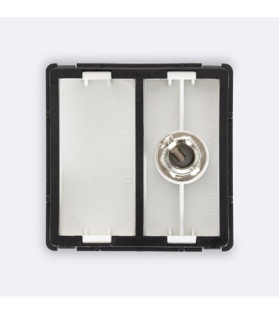 Prise TV Mâle + Obturateur Modern - 102518 - vue 4