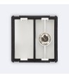 Prise TV Mâle + Obturateur Modern - 102518 - vue 4