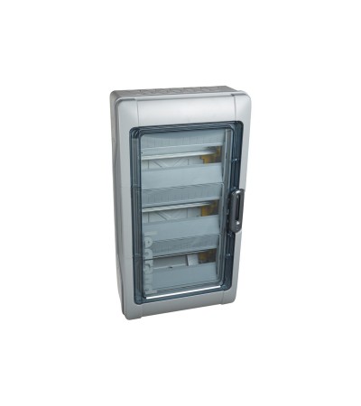 Coffret en Saillie Modulaire Étanche Plexos³ IP65 3x12 Modules LEGRAND 601833 - 84401 - vue 2